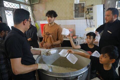 تصاویر / ایستگاه صلواتی کتائب سیدالشهداء عراق بمناسبت رحلت امام خمینی (ره)