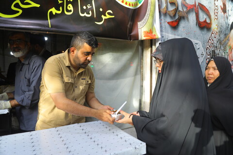 تصاویر / ایستگاه صلواتی کتائب سیدالشهداء عراق بمناسبت رحلت امام خمینی (ره)