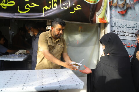 تصاویر / ایستگاه صلواتی کتائب سیدالشهداء عراق بمناسبت رحلت امام خمینی (ره)