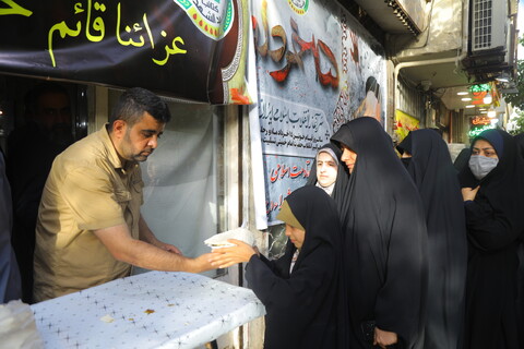 تصاویر / ایستگاه صلواتی کتائب سیدالشهداء عراق بمناسبت رحلت امام خمینی (ره)