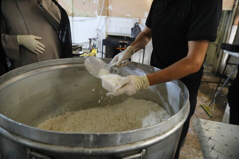 تصاویر / ایستگاه صلواتی کتائب سیدالشهداء عراق بمناسبت رحلت امام خمینی (ره)