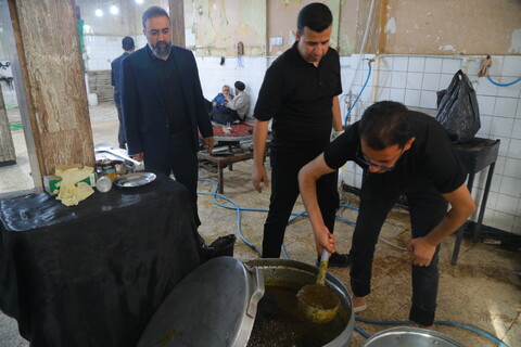 تصاویر / ایستگاه صلواتی کتائب سیدالشهداء عراق بمناسبت رحلت امام خمینی (ره)