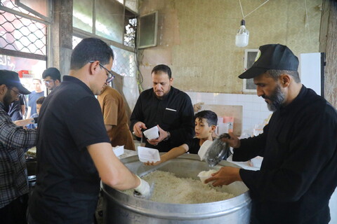 تصاویر / ایستگاه صلواتی کتائب سیدالشهداء عراق بمناسبت رحلت امام خمینی (ره)