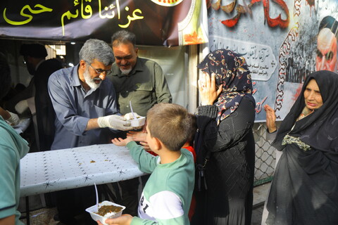 تصاویر / ایستگاه صلواتی کتائب سیدالشهداء عراق بمناسبت رحلت امام خمینی (ره)