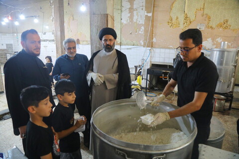 تصاویر / ایستگاه صلواتی کتائب سیدالشهداء عراق بمناسبت رحلت امام خمینی (ره)