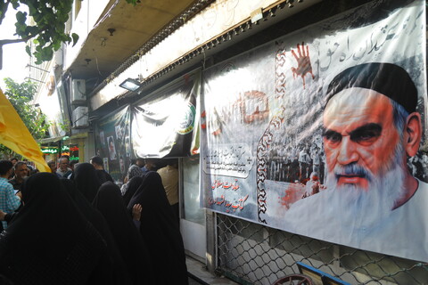 تصاویر / ایستگاه صلواتی کتائب سیدالشهداء عراق بمناسبت رحلت امام خمینی (ره)