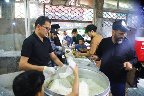 تصاویر / ایستگاه صلواتی کتائب سیدالشهداء عراق بمناسبت رحلت امام خمینی (ره)