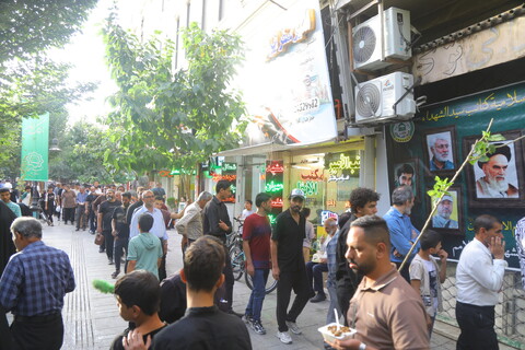 تصاویر / ایستگاه صلواتی کتائب سیدالشهداء عراق بمناسبت رحلت امام خمینی (ره)