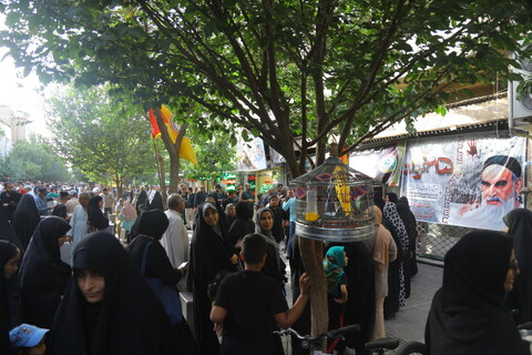 تصاویر / ایستگاه صلواتی کتائب سیدالشهداء عراق بمناسبت رحلت امام خمینی (ره)