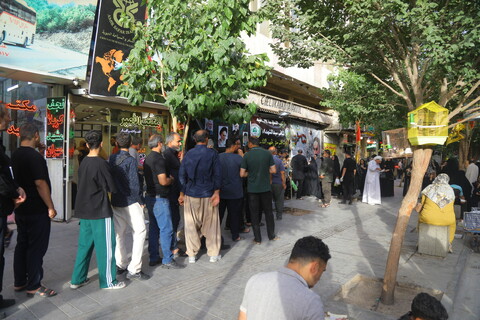 تصاویر / ایستگاه صلواتی کتائب سیدالشهداء عراق بمناسبت رحلت امام خمینی (ره)