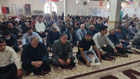 تصاویر مراسم گرامیداشت سالروز ارتحال امام خمینی(ره)در رومشکان