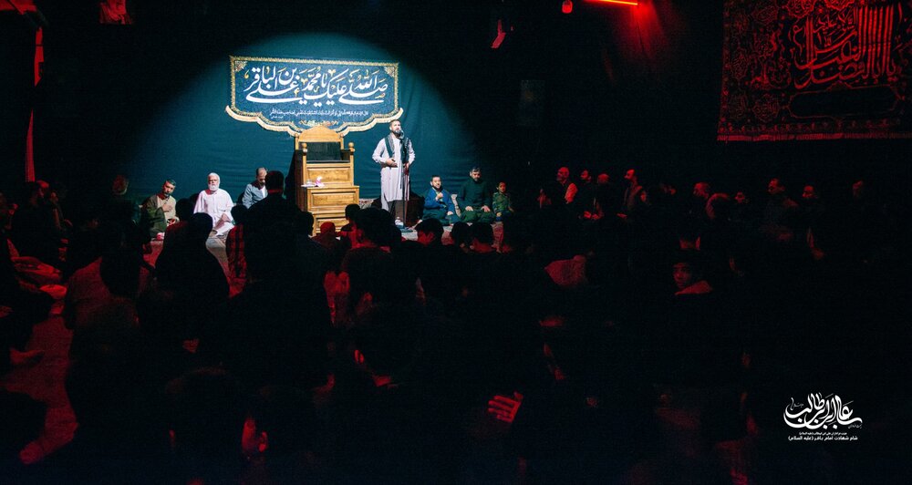 ہیئتِ عزاداران علی ابن ابی طالب (ع) مشہد کے تحت پانچویں امام کی شہادت پر مجلسِ عزاء