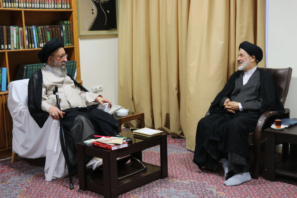 دیدار حجت الاسلام والمسلمین عماد با نماینده ولی فقیه در گلستان و نماینده خبرگان رهبری در استان+تصاویر