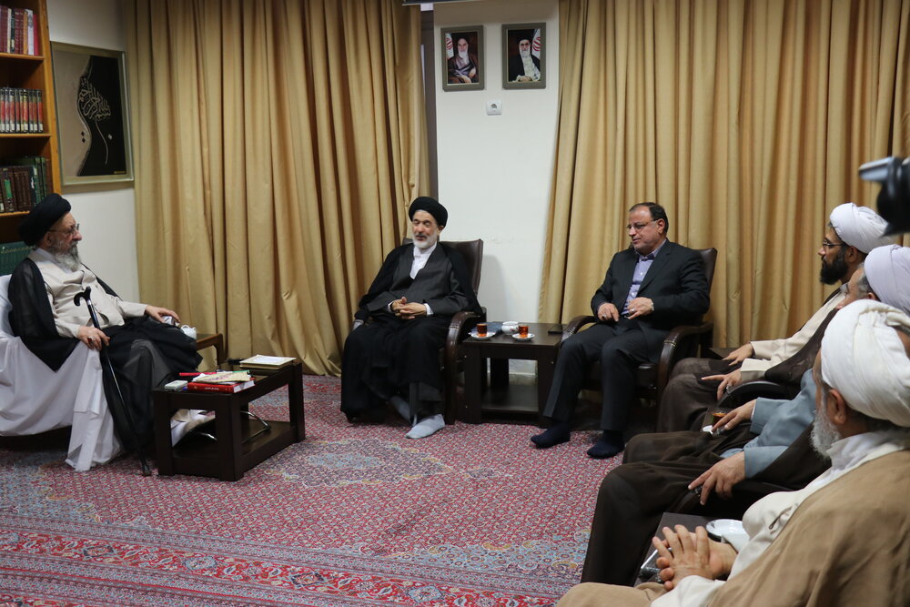 دیدار حجت الاسلام والمسلمین عماد با نماینده ولی فقیه در گلستان و نماینده خبرگان رهبری در استان+تصاویر