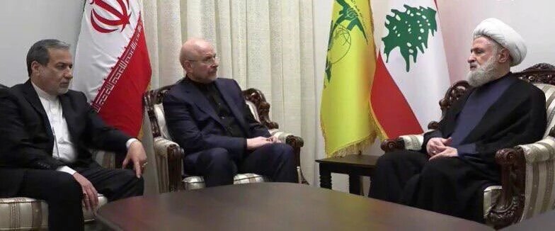 Hezbollah’s Sheikh Qassem Meets Iranian FM Araghchi to Discuss Regional Developments