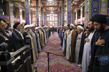 تصاویر/ گرامیداشت ایام سوگواری ۱۴ و ۱۵خرداد در یزد