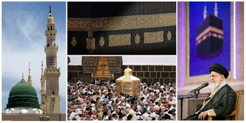 فیلم| مرور تصویری پیام رهبر انقلاب به حجاج بیت‌الله الحرام