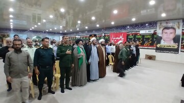 تصاویر/ سالروز رحلت امام و قیام ۱۵ خرداد در بندر امام حسن