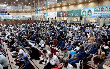 تصاویر/ مراسم دعای عرفه در خورموج