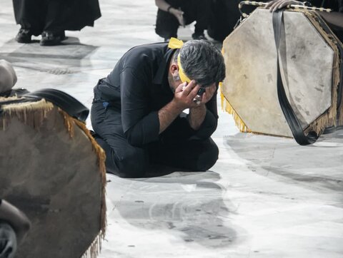 عزاداری شهادت حضرت مسلم‌(ع) درحرم مطهر حضرت محمد هلال بن علی بن ابیطالب (ع)