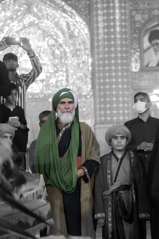 عزاداری شهادت حضرت مسلم‌(ع) درحرم مطهر حضرت محمد هلال بن علی بن ابیطالب (ع)