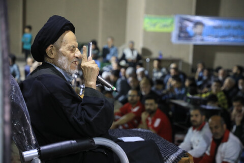 تصاویر| ویژه برنامه ارتحال امام خمینی(ره) و قیام 15 خرداد در مسجد جامع خوسف