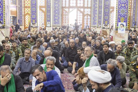 تصاویر/ کرامیداشت ایام سوگواری ۱۴ و ۱۵خرداد در یزد