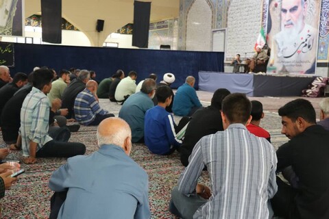 تصاویر/ مراسم ارتحال امام در اندوهجرد