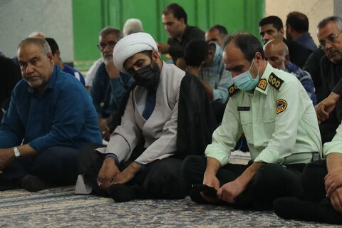 تصاویر/ مراسم ارتحال امام در اندوهجرد