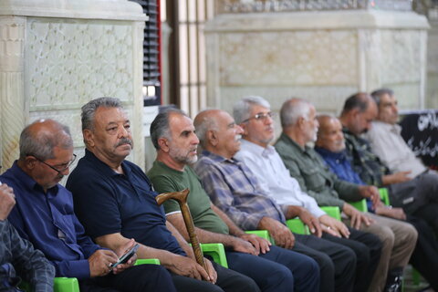 تصاویر| مراسم بزرگداشت قاری روشن دل شیرازی در حرم مطهر سیدعلاالدین حسین(ع)