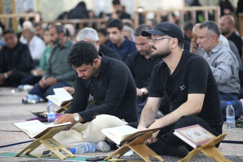 تصاویر| مراسم بزرگداشت قاری روشن دل شیرازی در حرم مطهر سیدعلاالدین حسین(ع)