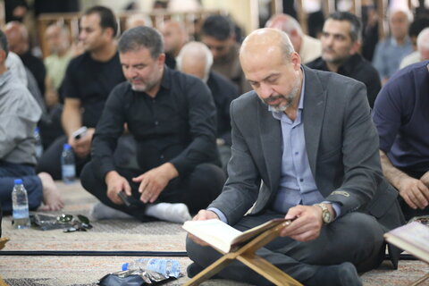 تصاویر| مراسم بزرگداشت قاری روشن دل شیرازی در حرم مطهر سیدعلاالدین حسین(ع)