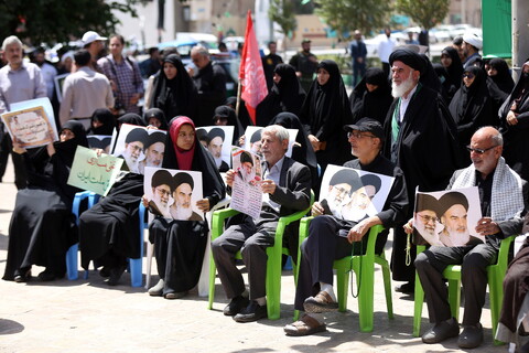 تصاویر/ راهپیمایی باشکوه مردم قم در سالروز قیام ۱۵ خرداد