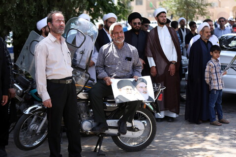 تصاویر/ راهپیمایی باشکوه مردم قم در سالروز قیام ۱۵ خرداد