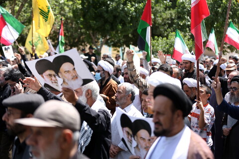 تصاویر/ راهپیمایی باشکوه مردم قم در سالروز قیام ۱۵ خرداد