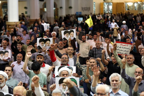 تصاویر/ راهپیمایی باشکوه مردم قم در سالروز قیام ۱۵ خرداد