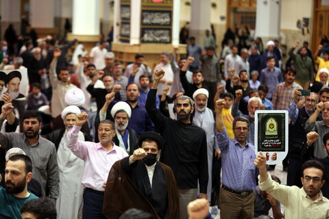 تصاویر/ راهپیمایی باشکوه مردم قم در سالروز قیام ۱۵ خرداد