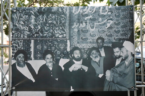 تصاویر/ نمایشگاه عکس یادمان امام خمینی (ره)