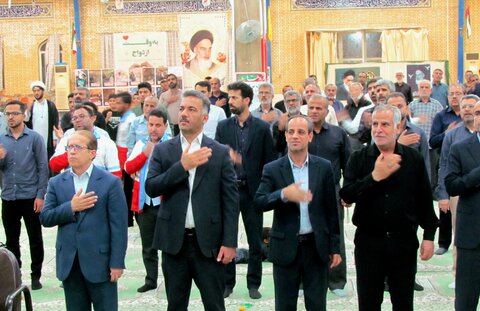 تصایر/ مراسم بزرگداشت ۱۴ و ۱۵ خرداد در بندر دیّر