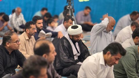 تصاویر/ مراسم دعای پر فیض روز عرفه شهرستان جاسک