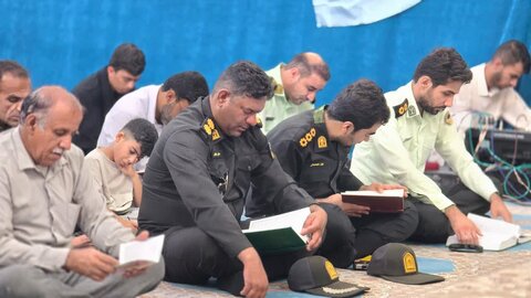 تصاویر/ مراسم دعای پر فیض روز عرفه شهرستان جاسک