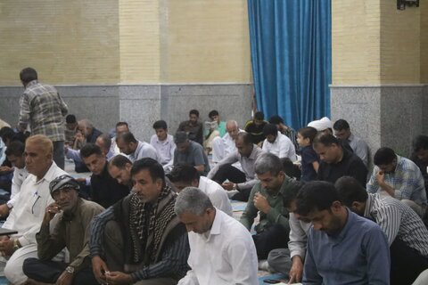 تصاویر/ مراسم دعای پر فیض روز عرفه شهرستان جاسک