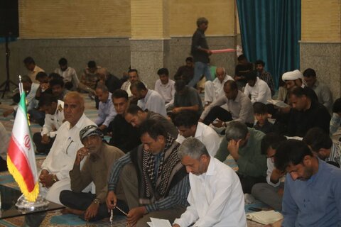 تصاویر/ مراسم دعای پر فیض روز عرفه شهرستان جاسک