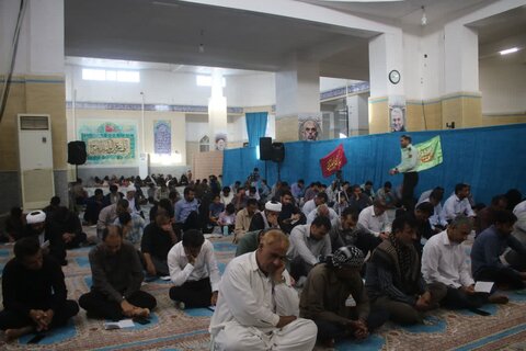 تصاویر/ مراسم دعای پر فیض روز عرفه شهرستان جاسک