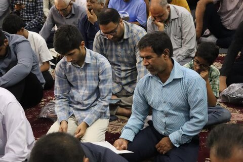 تصاویر/ مراسم پرفیض دعای عرفه گلزار شهدای بندرعباس