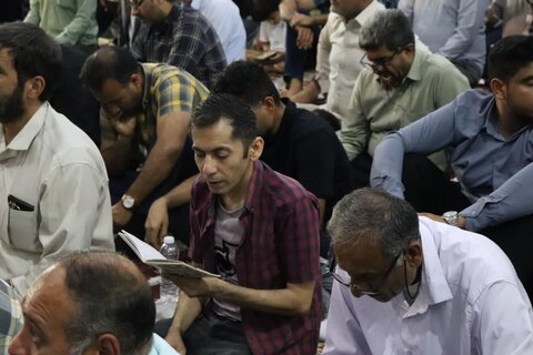 تصاویر/ مراسم پرفیض دعای عرفه گلزار شهدای بندرعباس