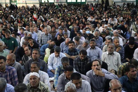 تصاویر/ مراسم پرفیض دعای عرفه گلزار شهدای بندرعباس