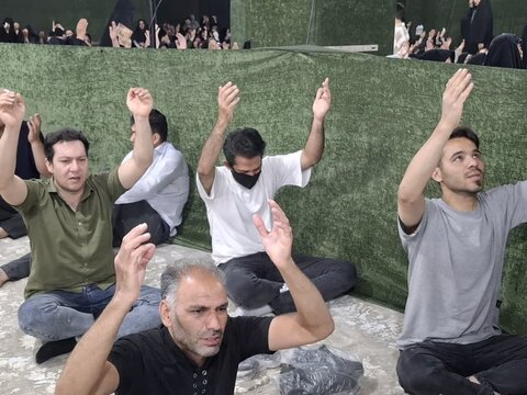 تصاویر/ مراسم پرفیض دعای عرفه در مؤسسه امیرالمؤمنین(ع) کاشان