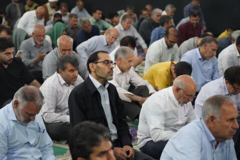 تصاویر قرائت دعای پرفیض عرفه در مصلای الغدیر خرم آباد