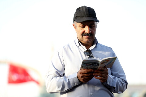 تصاویر/ مراسم دعای عرفه در مسجد مقدس جمکران